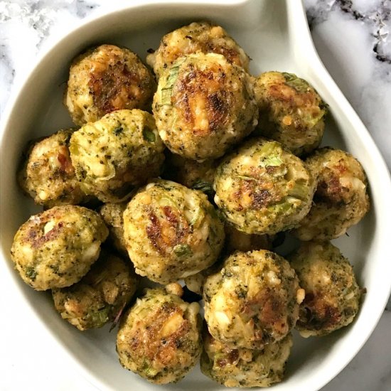 Baked Broccoli Bites