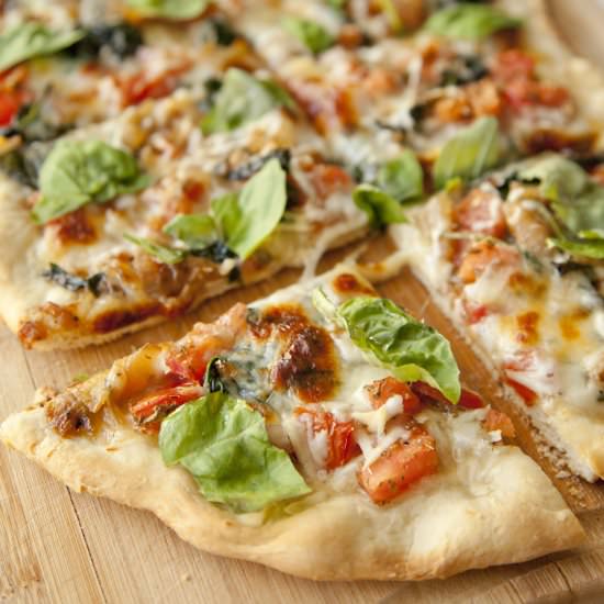 Spring Vegetable Pizza