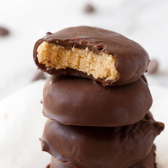 Chocolate Peanut Butter Fat Bombs