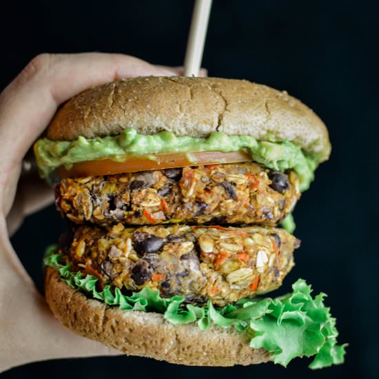 Hearty Black Bean Burger