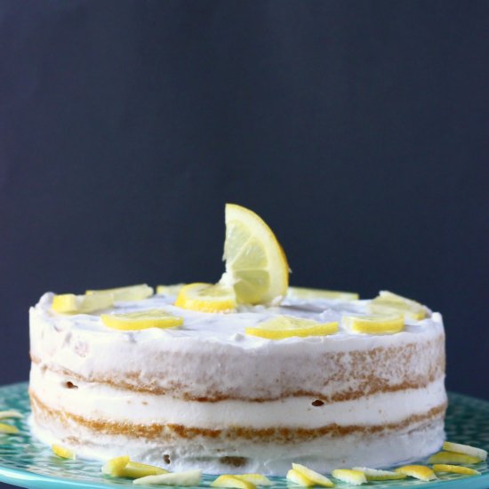 Gluten-Free Vegan Lemon Layer Cake