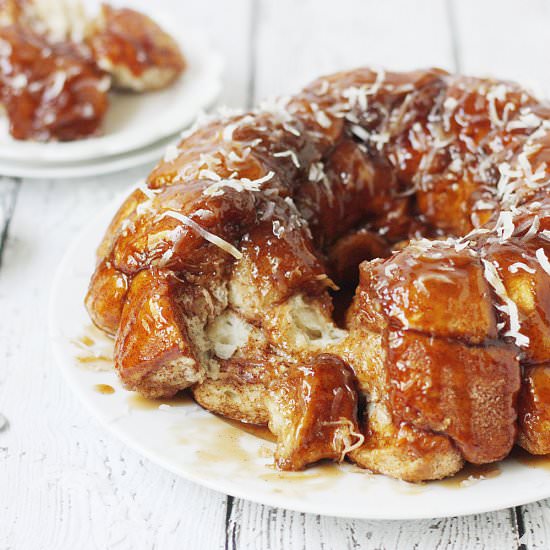 Easy Coconut Caramel Monkey Bread