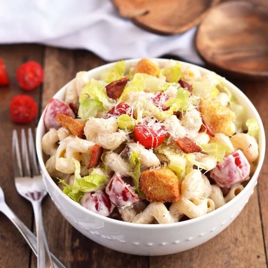 BLT Caesar Pasta Salad