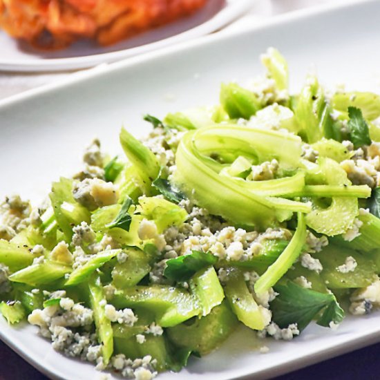 Celery Salad with Gorgonzola