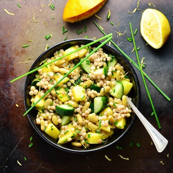 Giant Wholewheat Couscous Salad