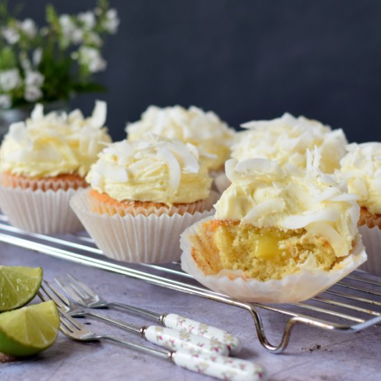 Coconut & Lime Cupcakes