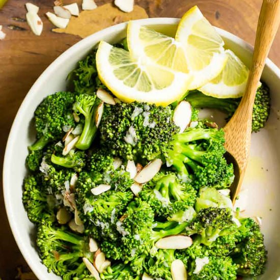 Lemon Garlic Butter Sauce Broccoli