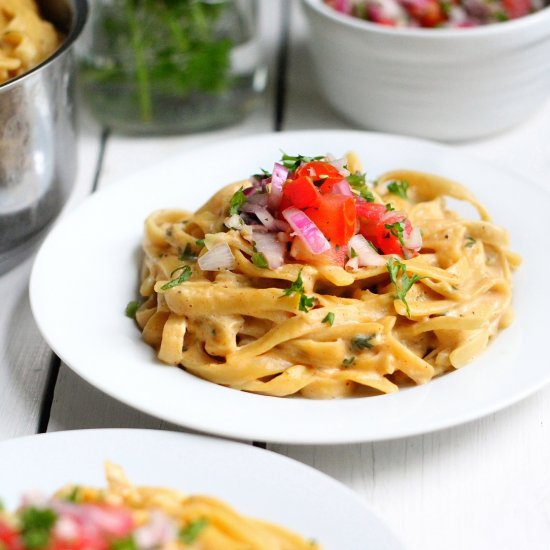 One Pot Chipotle Alfredo