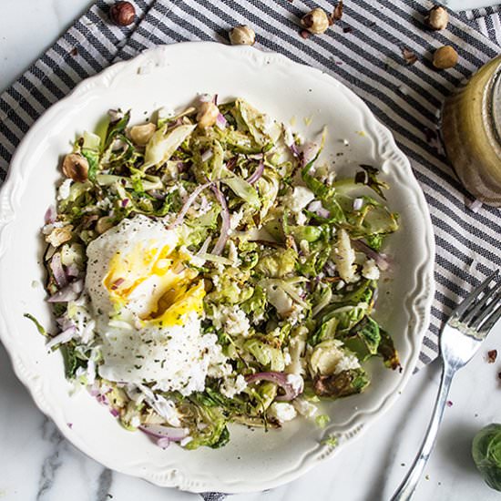 Brussels Sprouts Breakfast Bowl