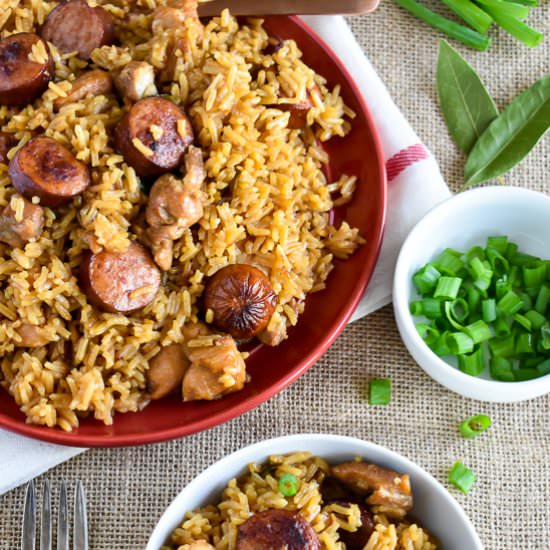 Chicken & Sausage Jambalaya