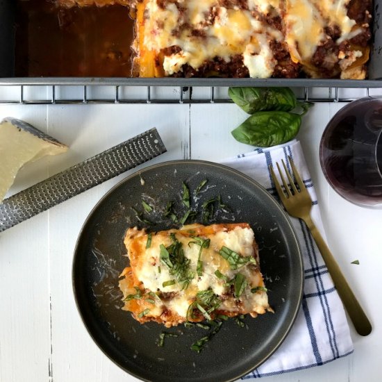 Butternut Squash Lasagna