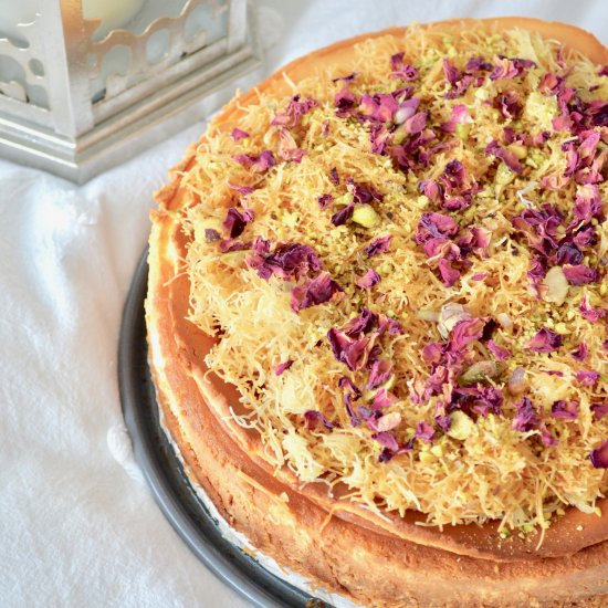 Knafeh Cheesecake