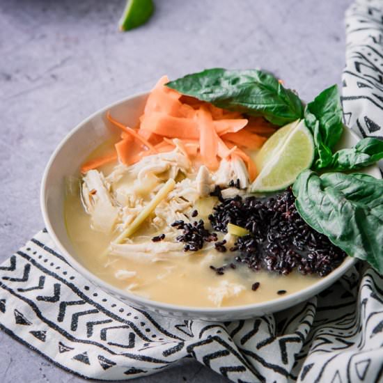 Thai Basil & Lemongrass Soup