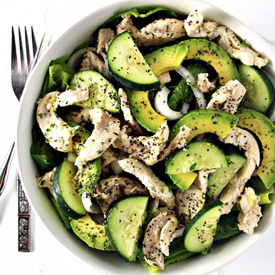 Chicken Avocado Salad