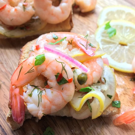 Easy Pickled Shrimp