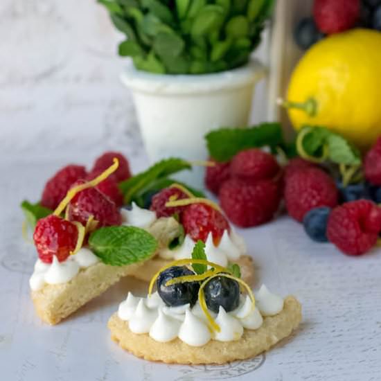 Lemon Cream Cheese Fruit Cookies