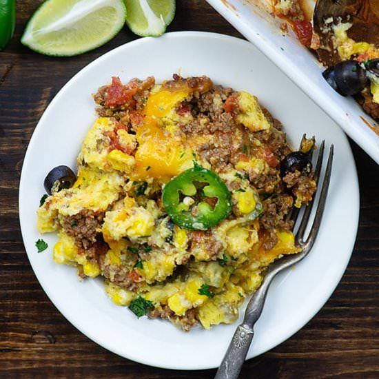 MEXICAN CORNBREAD CASSEROLE