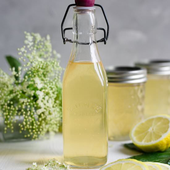 Classic Elderflower Cordial