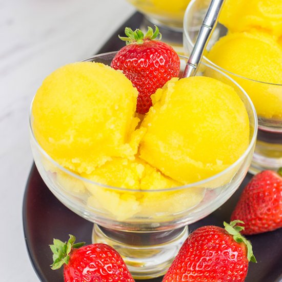 Passion Fruit Sorbet