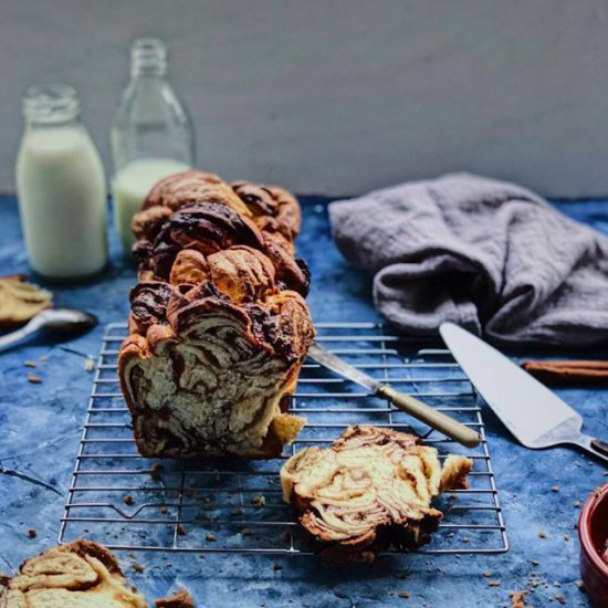 Chocolate Babka Cake