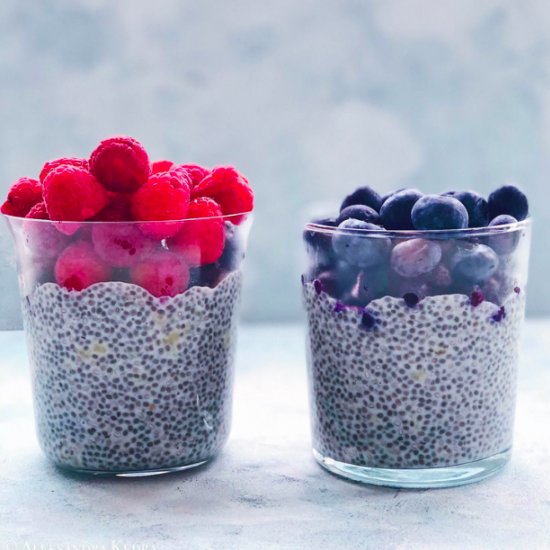 Creamy Banana Chia Pudding