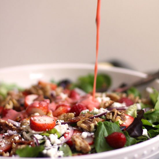 Strawberry Bacon Salad