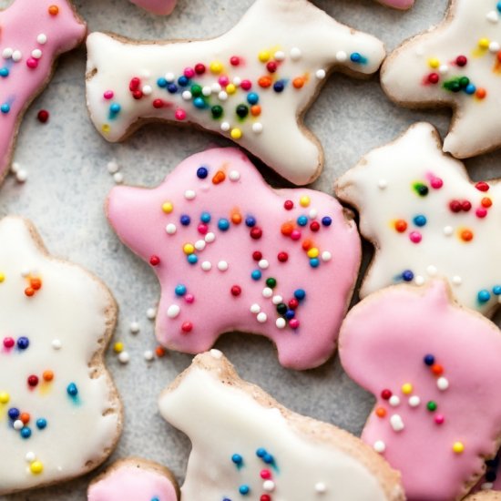 Mini Animal Cracker Cookies