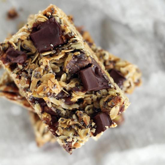 Homemade Pecan Granola Bars