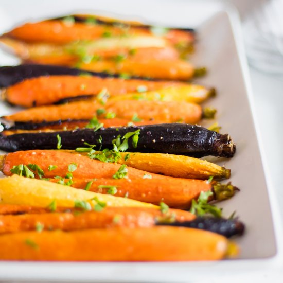 Honey Butter Roasted Carrots