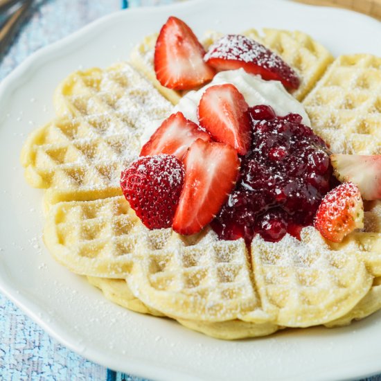 Våfflor (Swedish Waffles)