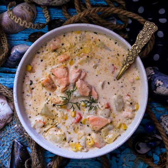 Creamy Salmon Chowder