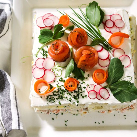 SMORGASTARTA, SWEDISH SANDWICH CAKE