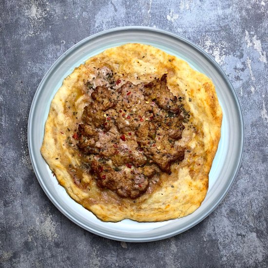 Takeaway Alternative Lamb Flatbread