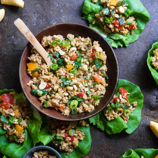 Chicken Lettuce Wraps