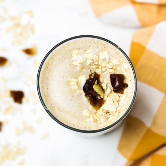 Sun Butter Oatmeal Date Smoothie