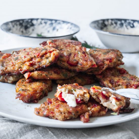 Tomato fritters