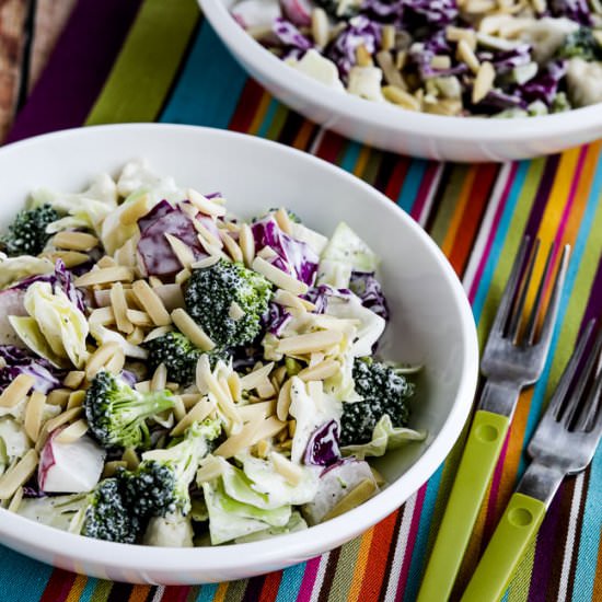 Crunchy Low-Carb Chopped Salad