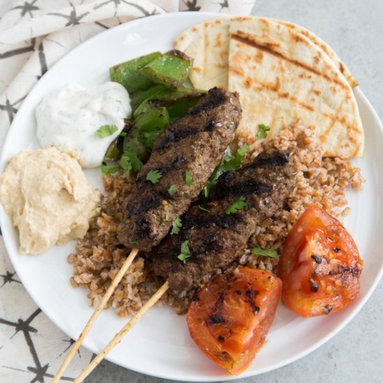 Keto Lamb Kofta Meal Prep