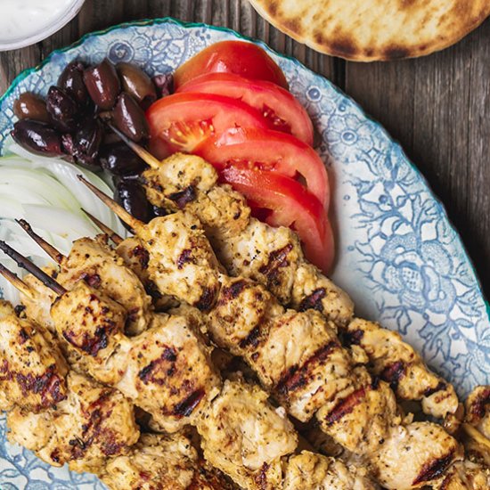 Greek Chicken Souvlaki