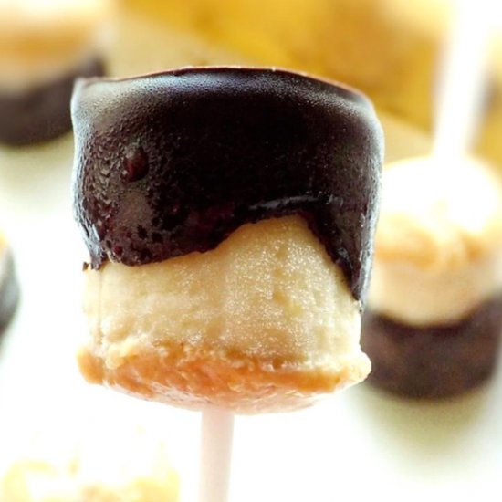 Frozen Peanut Butter Banana Bites