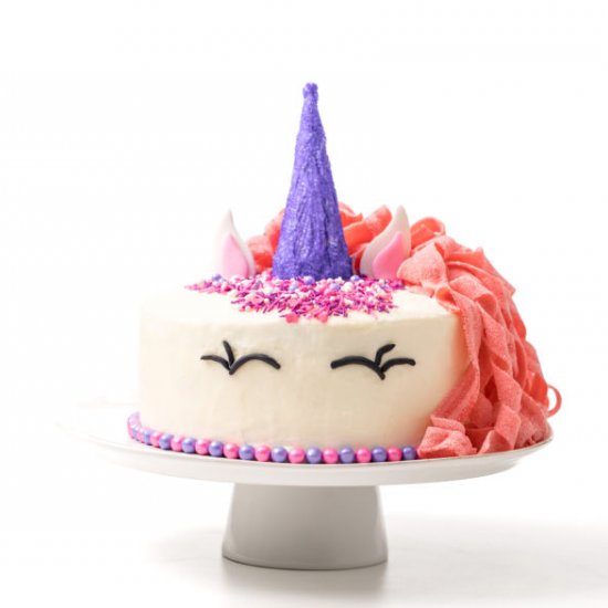 How to make a pink unicorn cake