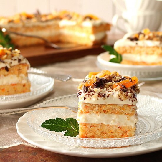 Carrot Sponge Cake