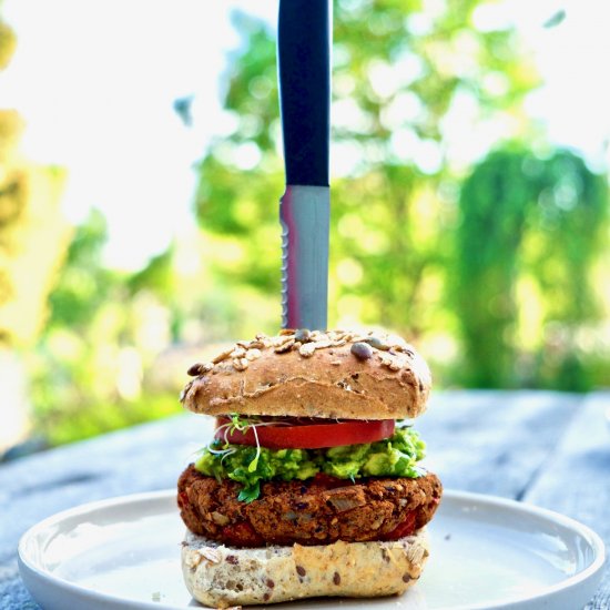 Black Bean Veggie Burger