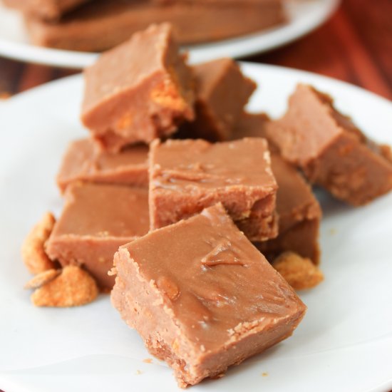 Butterfinger Fudge