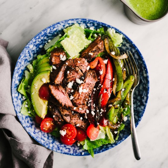 Steak Fajita Salad