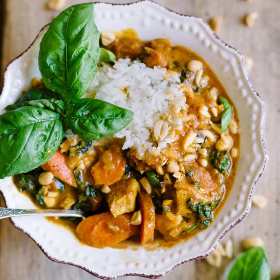 Thai Coconut Chicken Curry