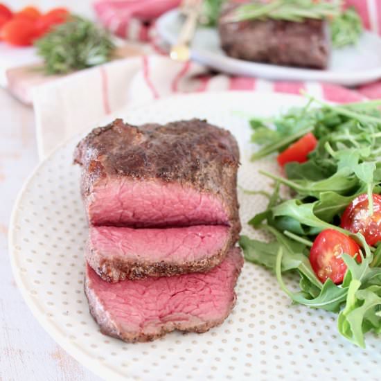 Rosemary Garlic Sous Vide Steak