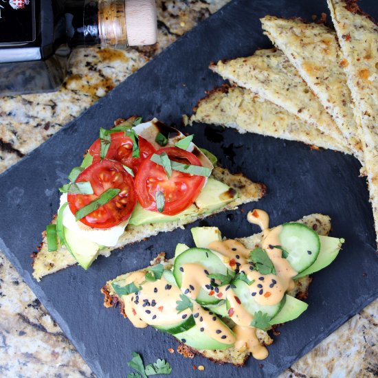 Avocado Cauliflower Toast