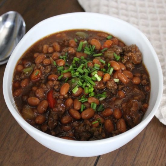 Grandma’s BBQ Oven Baked Beans