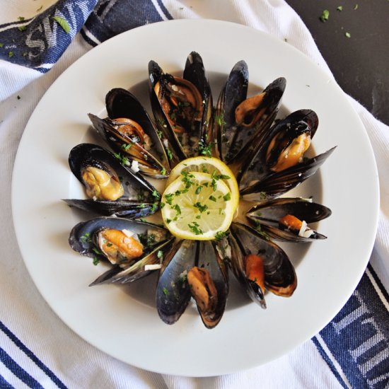 Mussels in White Wine